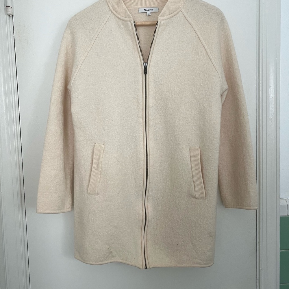 Madewell Cream Wool Sweater